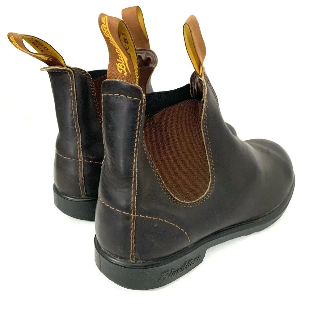 Blundstone Classic 585 Chelsea Boots Dark Brown  Leather 8 Mens / 10 Womens